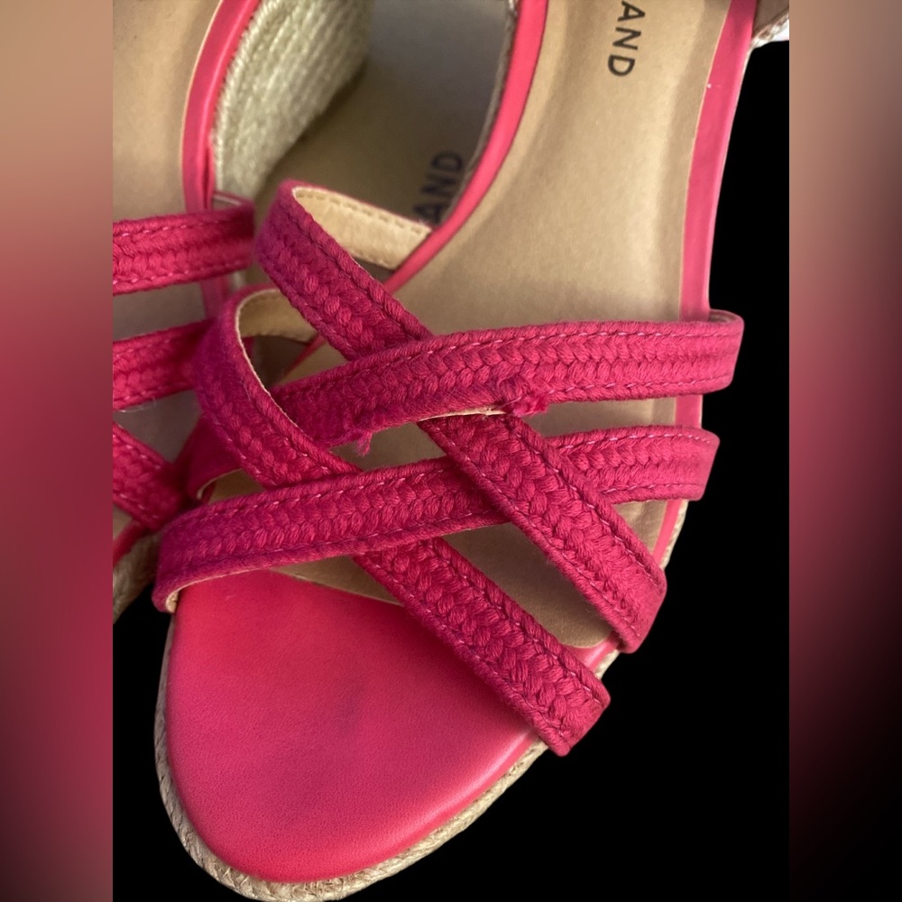 Lucky Brand Raspberry Cadence Strappy Sandals 8.5 - Picture 2 of 7